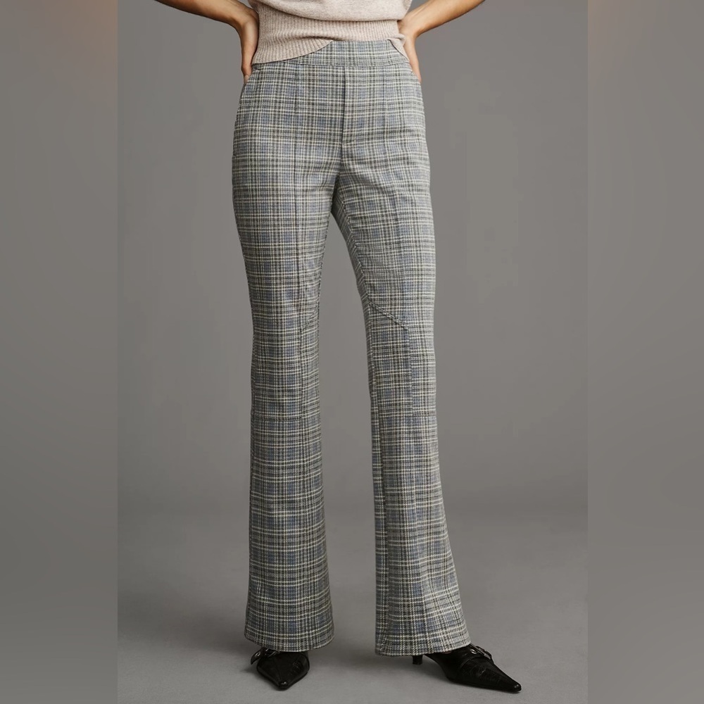 Anthropologie Knit Hiking Bootcut Pants Size XL Academia Preppy NWT